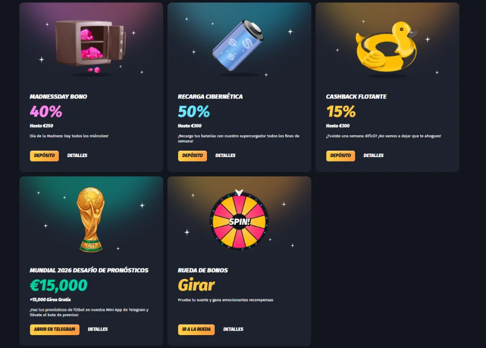 Winshark Casino Promociones 